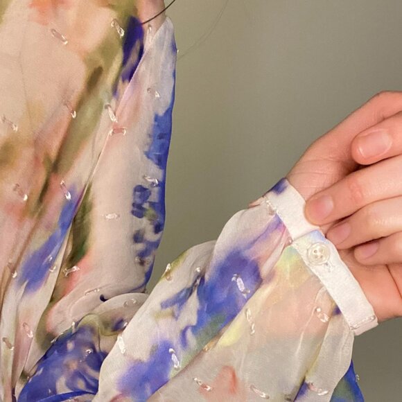 NWT Club Monaco sheer fairy dress - Picture 4 of 5